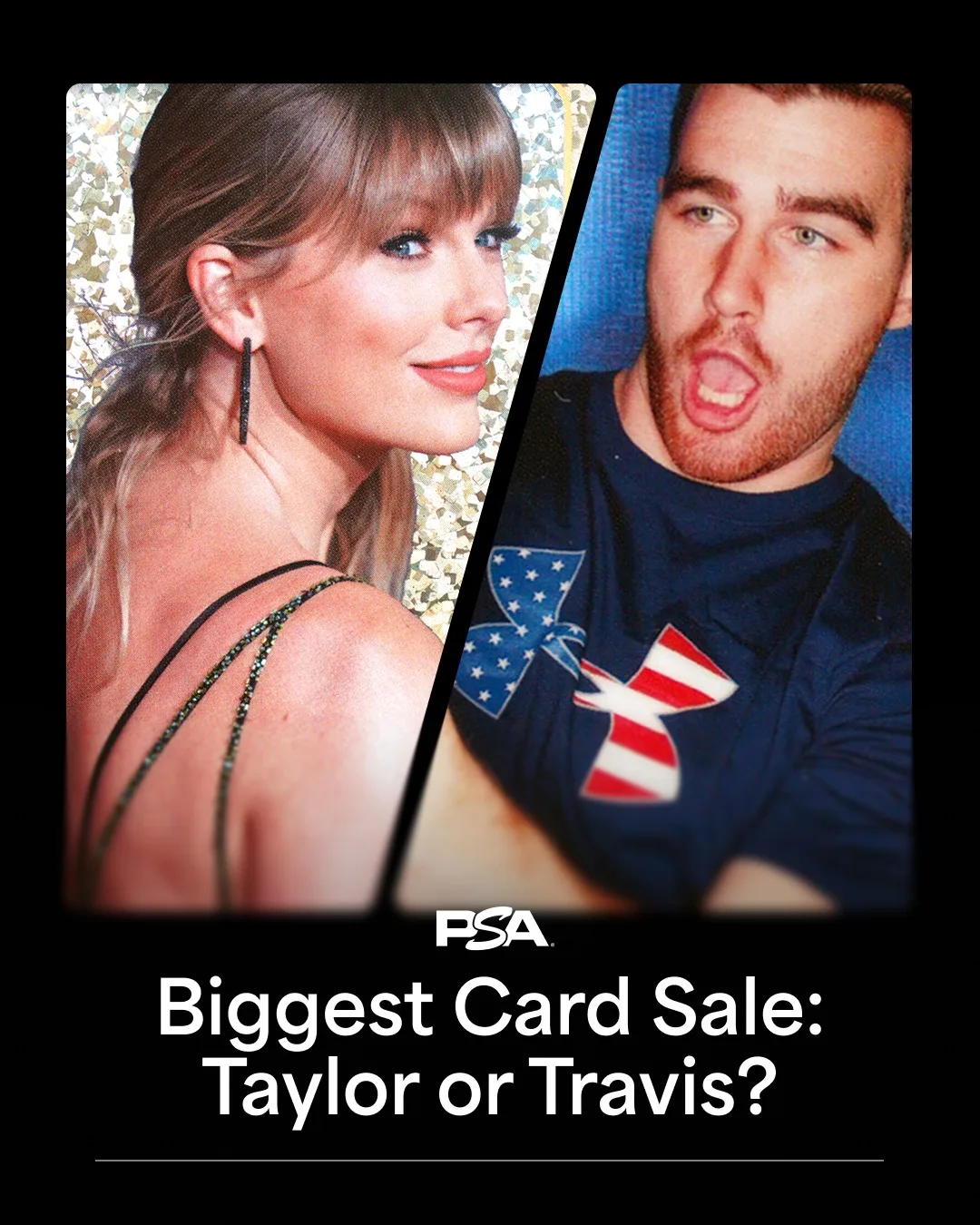 Travis Kelce 唔同於 Taylor Swift:卡片交易價差異